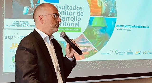 Presentan el Monitor de Desarrollo Territorial para los municipios productores de petróleo y gas en Colombia