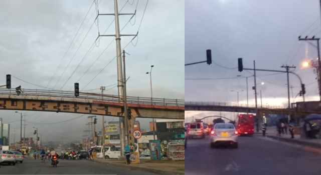 Semáforos de la calle 22 en Soacha están dañados