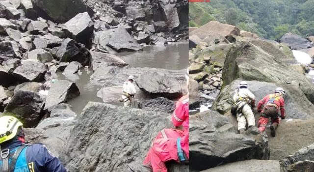 Bomberos de Soacha terminaron la búsqueda del cuerpo de la joven que se habría lanzado en el Salto del Tequendama