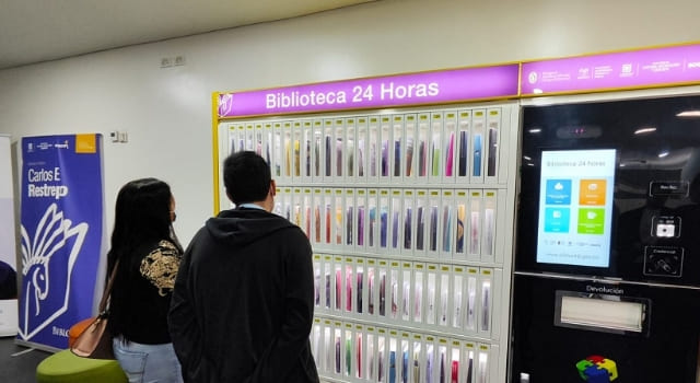 biblioteca 24horas BibloRed