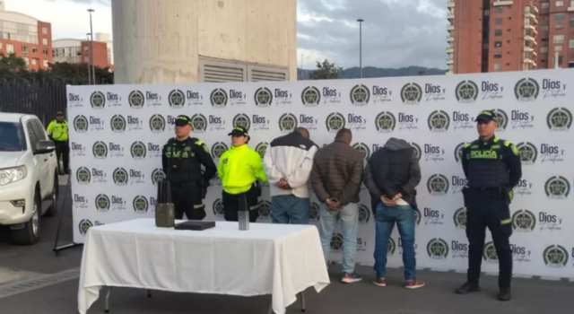 Van tres capturados por el hurto de camionetas blindadas en Bogotá