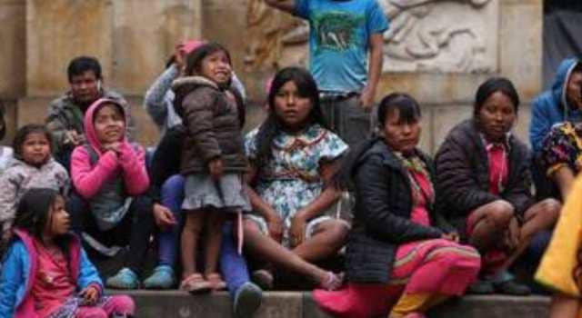Indígenas Embera regresaron a Bogotá