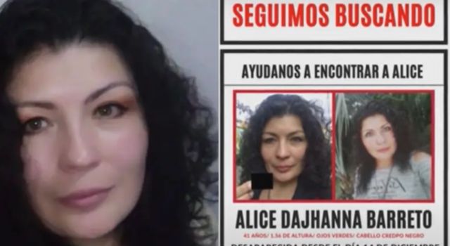 Mujer desaparecida en Bogotá en Teusaquillo
