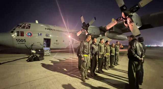 Llegó a Colombia el sistema contraincendios de la Fuerza Aérea del Perú