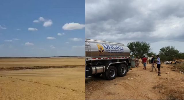 Polémica porque carrotanque que llevaba agua a la Guajira quedó enterrado en el desierto