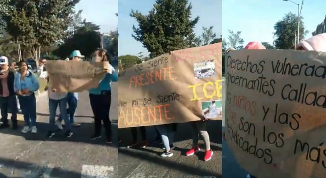 Protestas en Usaquén: padres exigen contratación de pedagogos en un jardín infantil