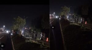 accidente en la vía Bogotá - Tunja