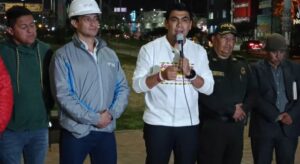 Se prendió otro tramo de luminarias en la Autopista Sur de Soacha
