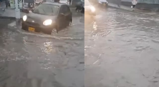 Inundaciones en Bogotá y Soacha por fuertes lluvias