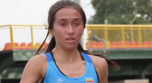 Soachuna Lucy Mendoza es la nueva campeona sudamericana de marcha atlética 2024