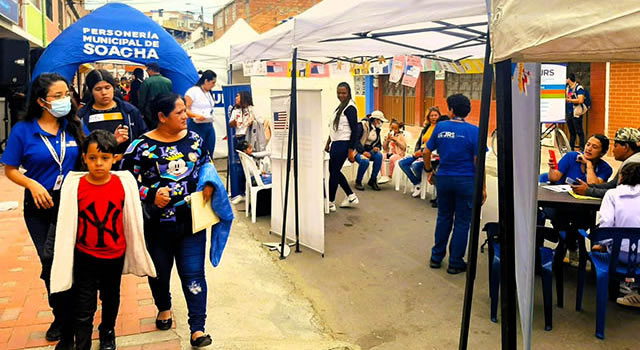 Personería de Soacha y Americares Colombia lideraron jornada de aseguramiento en salud de población migrante