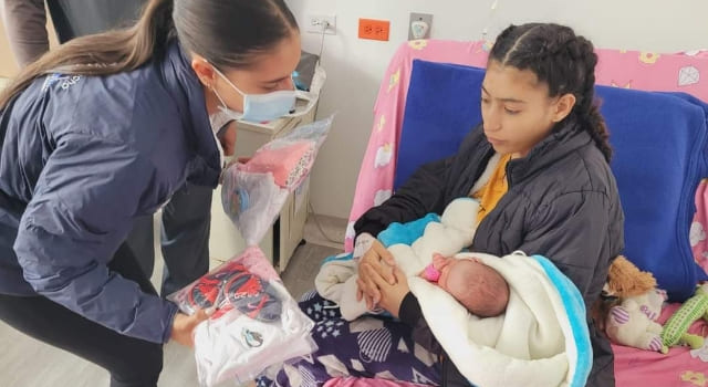 Personería de Soacha hizo donaciones de maternidad en el hospital Mario Gaitán Yanguas