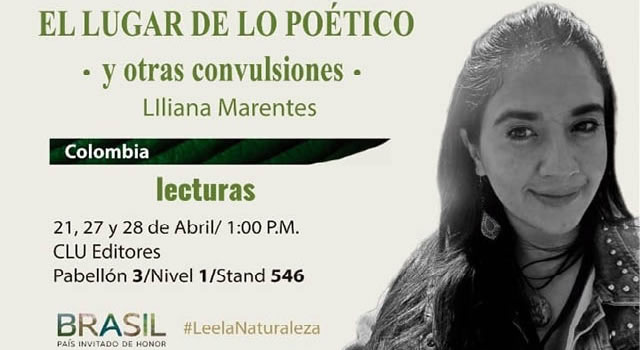 Liliana Marentes presentará su obra ‘El lugar de lo poético’ en la Filbo 2024