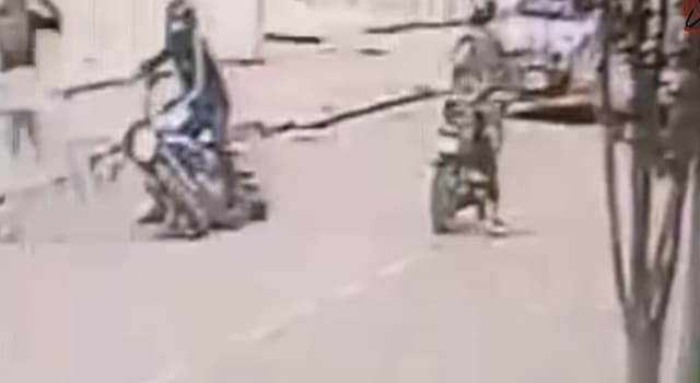 víctima de hurto a su motocicleta en Bogotá