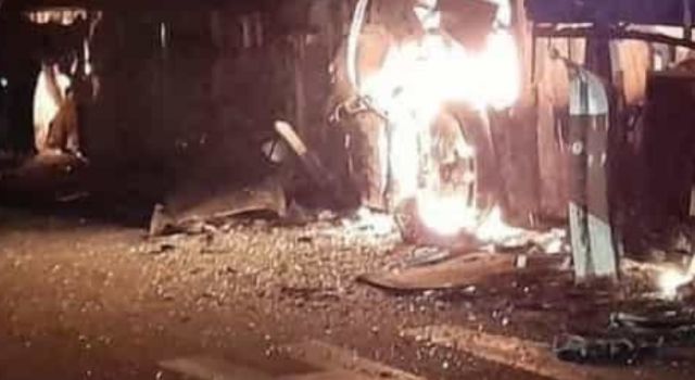 Sujetos quemaron un bus que cubría la ruta Villavicencio – Arauca