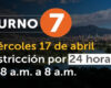 Racionamiento de agua en Bogotá el miércoles 17 de abril de 2024