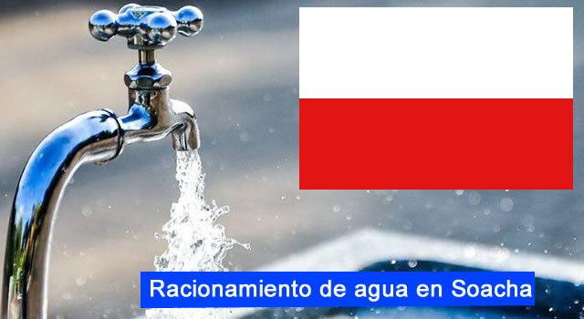 Racionamiento de agua en Soacha comenzará el 16 de abril