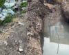 Ciudadanos denunciaron sobre un tubo de agua dañado en Ciudadela Sucre