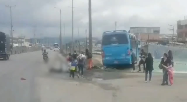 Bus de la empresa Tequendama arrolló a cinco personas en Soacha