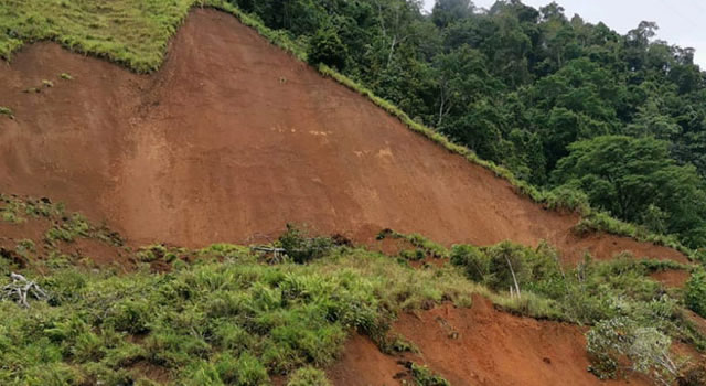 Alerta roja en Cundinamarca por deslizamientos de tierra en varios municipios