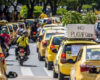 Gremio de taxistas convocó un paro para este 14 de mayo
