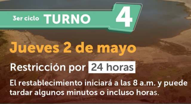 Habrá cortes de agua en Cazucá este jueves 2 de mayo