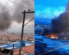 Controlado incendio en fábrica de plásticos en Soacha ubicada en la zona industrial de Cazuca