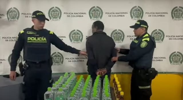 Capturaron hombre que vendía licor adulterado en Bogotá