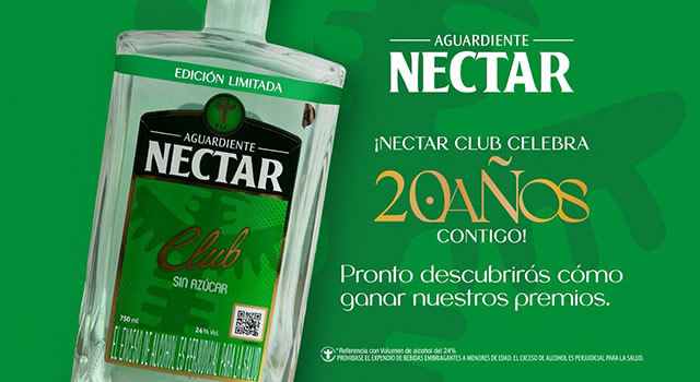 Néctar es patrocinador oficial del súper concierto del Festival folclórico colombiano en Ibagué