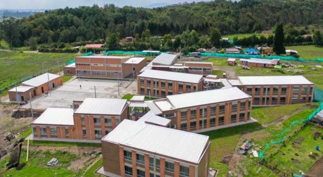 Así luce la nueva sede de la de la Institución Educativa Nuestra Señora de la Gracia en Bojacá