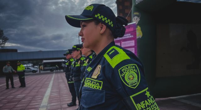 Operativo de seguridad para la temporada de vacaciones en Bogotá