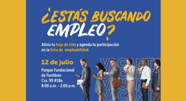 Feria de empleo en Bogotá este viernes 12 de julio