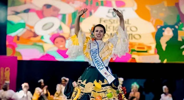 Señorita Cundinamarca se llevó la corona en el Reinado Nacional del Folclor en Ibagué