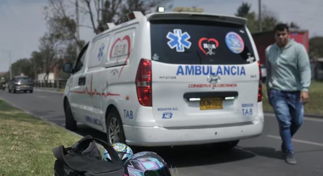 Accidente de tránsito en La Conejera vía Suba-Cota