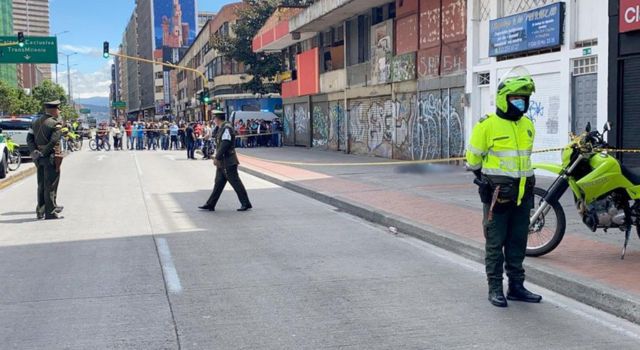 Balacera en el centro de Bogotá alertó a la comunidad