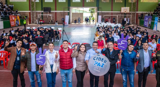 CiberPaz llegó al municipio de Une