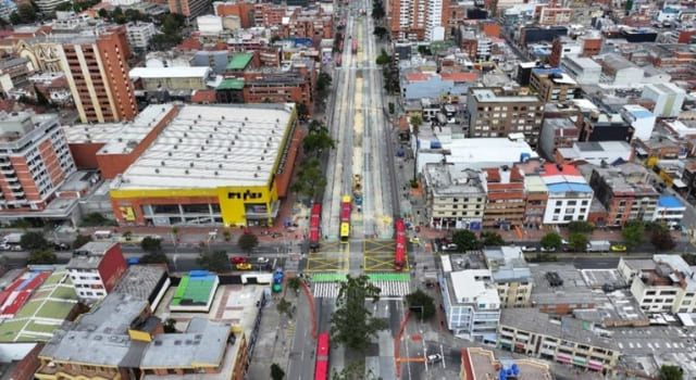 Inició construcción de la fase tres del viaducto del Metro de Bogotá en la estación Marly