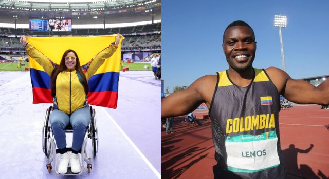 Doble triunfo para Colombia en los Juegos Paralímpicos de París 2024