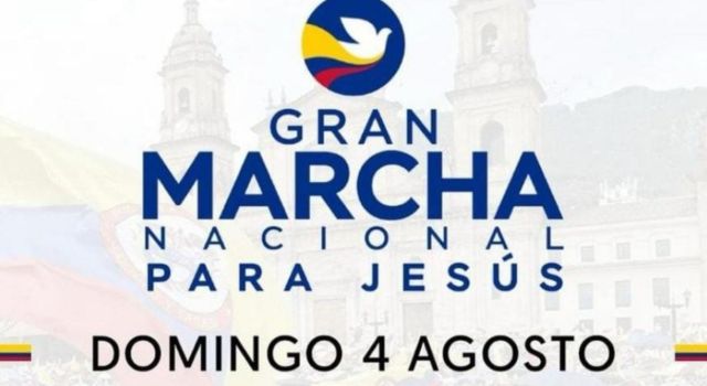 Marcha Nacional para Jesús será este domingo desde las 12:00 pm en Soacha