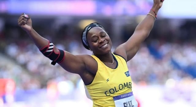 atleta Flor Demos Ruiz clasificó a la final de lanzamiento de jabalina femenina