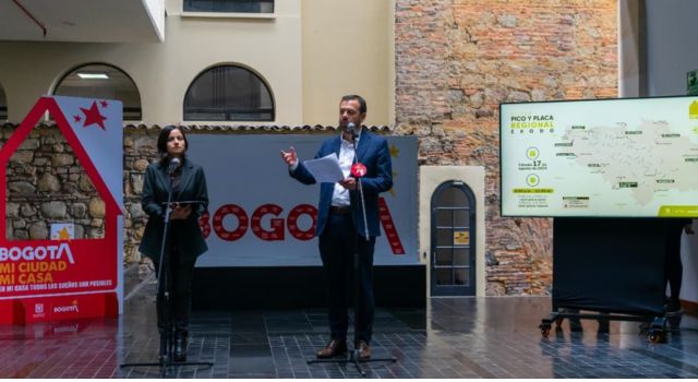 Pico y placa para salidas en Bogotá los sábados de puente festivo