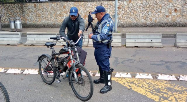 Operativos buscan reforzar la seguridad de los ciclistas en Chapinero