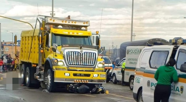 Accidente en la avenida Guayacanes cobró la vida de un motociclista