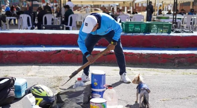 Jornada de embellecimiento en el Parque Cagua de Soacha