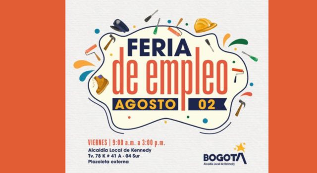 Asista a la gran feria de empleo en Kennedy