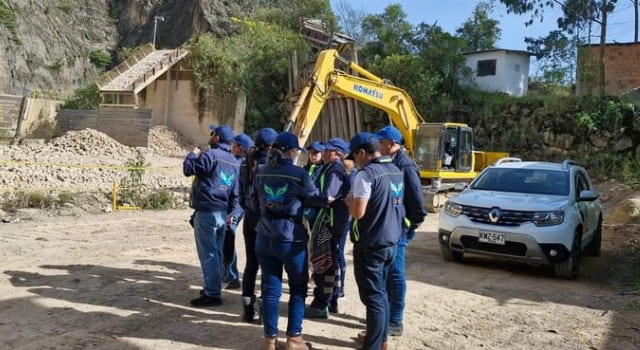 Suspendieron actividades en una cantera de la vereda Sabaneta en San Francisco