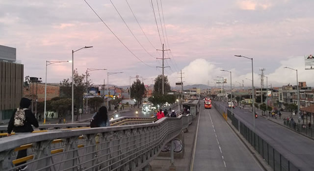 Transmilenio y servicio colectivo entre Bogotá y Soacha opera con relativa normalidad