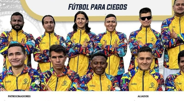 Cuarto lugar para futbolistas colombianos en los Juegos Paralímpicos de París