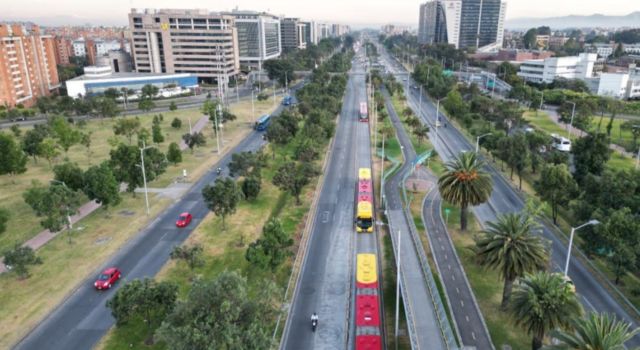 Se habilitaron los dos carriles mixtos al sur de la calle 26 con avenida 68