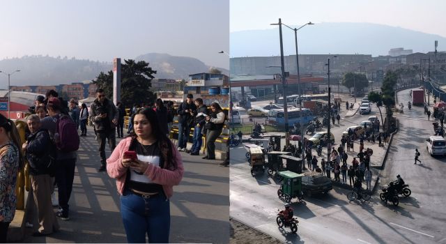 Último reporte de movilidad en Bogotá y Cundinamarca por el paro camionero